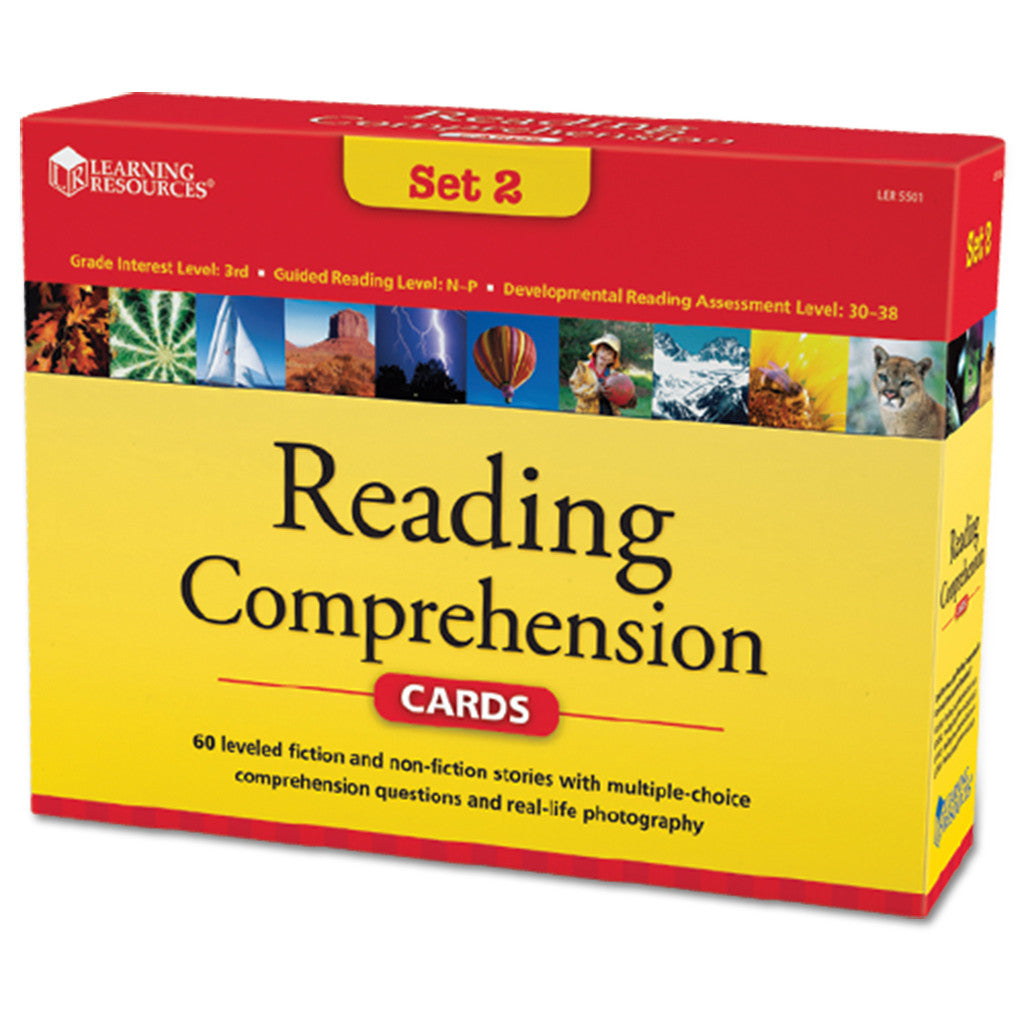 Reading Comprehension Set 2 (age 8+)