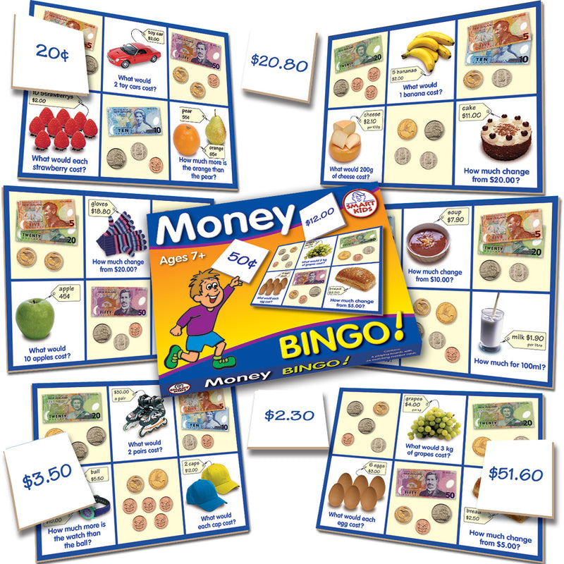 NZ Money Bingo