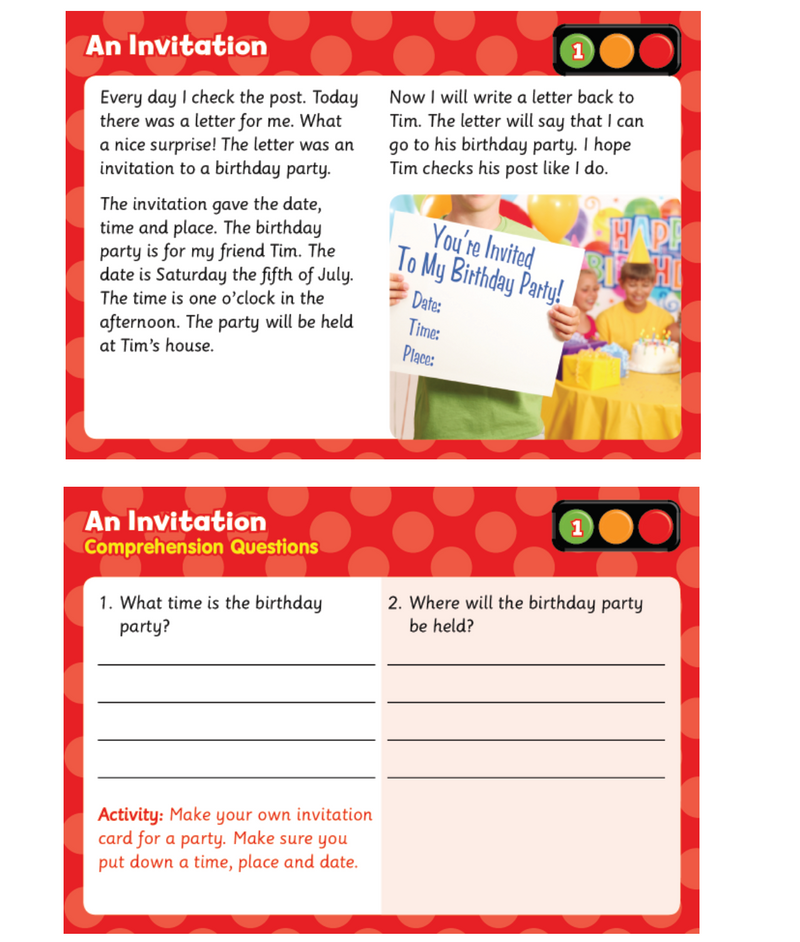 Comprehension　–　Smart　Kids　NZ　Reading　Pack