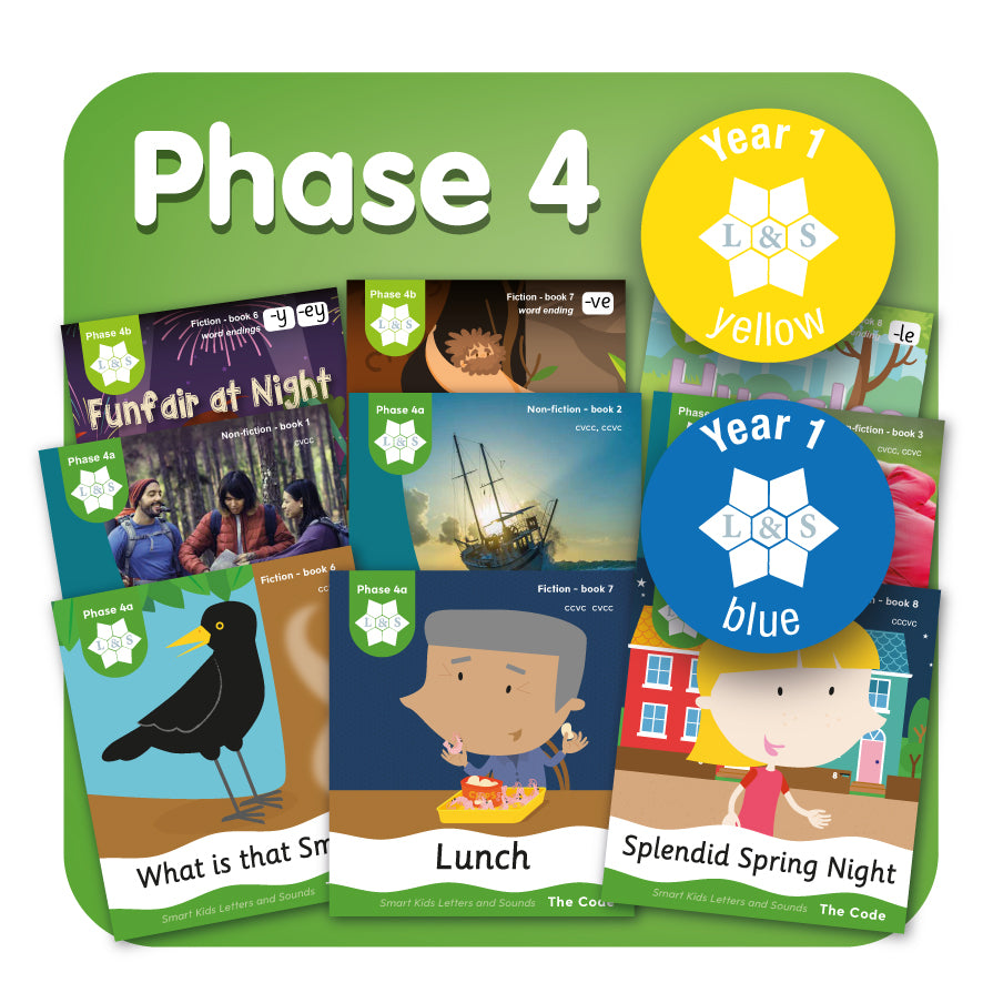 Phase 4 Decodable  Readers