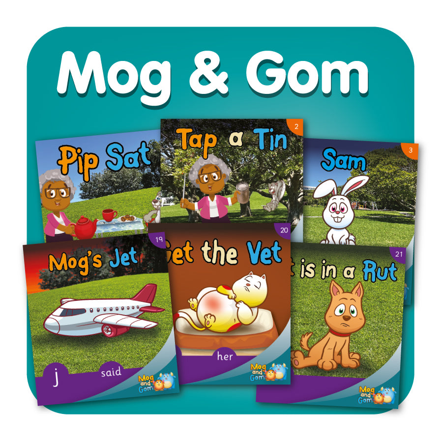 Structured Literacy - Mog and Gom Decodable Readers