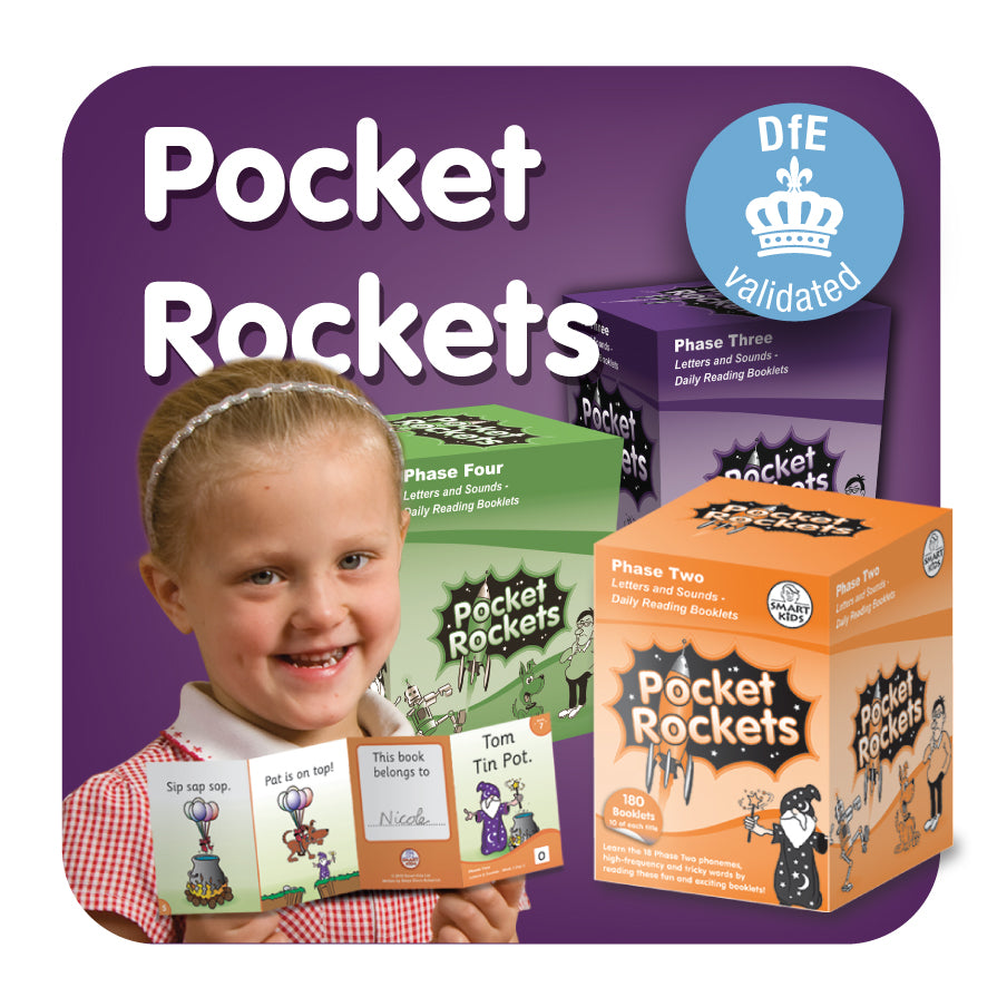 Structured Literacy - Letters & Sounds Pocket Rockets