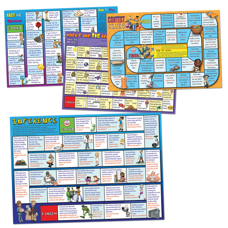 8 Reading Comprehension Board Games – Smart Kids NZ
