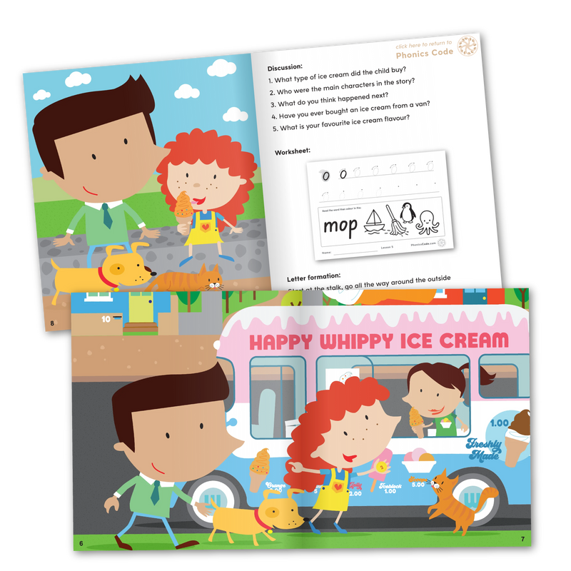 Phonics Code Book 5 /o/