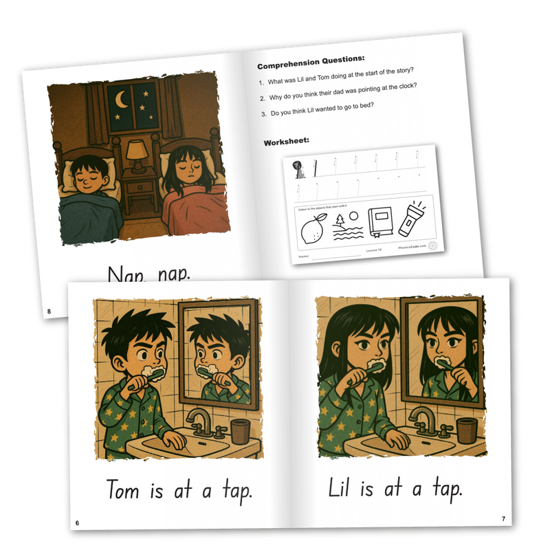 Phonics Code Book 10 /l/