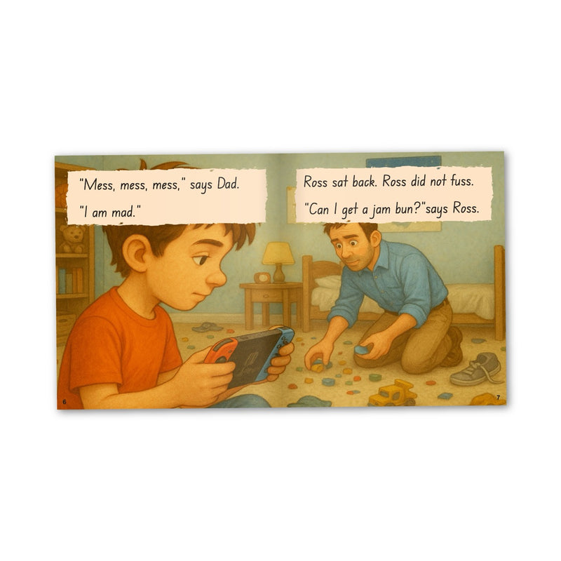 Phonics Code Book 32 - ss says /s/