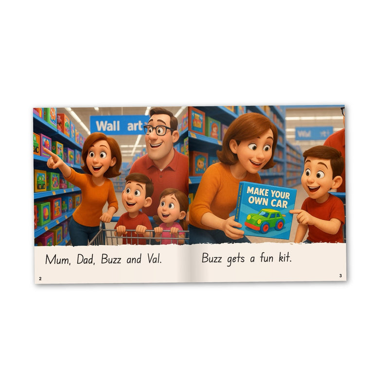 Phonics Code Book 33 - zz says /z/