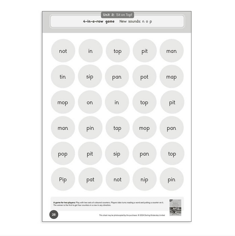 Dandelion Readers Units 1-10 - Set 4 Activity Book