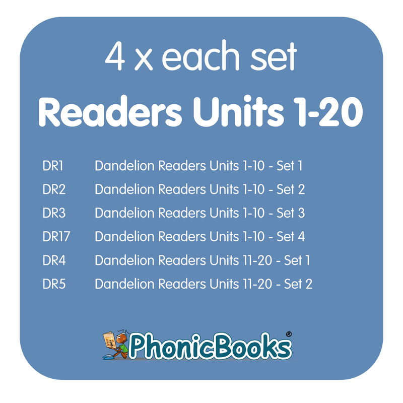 Dandelion Readers 1-20 School Bundle – Smart Kids NZ