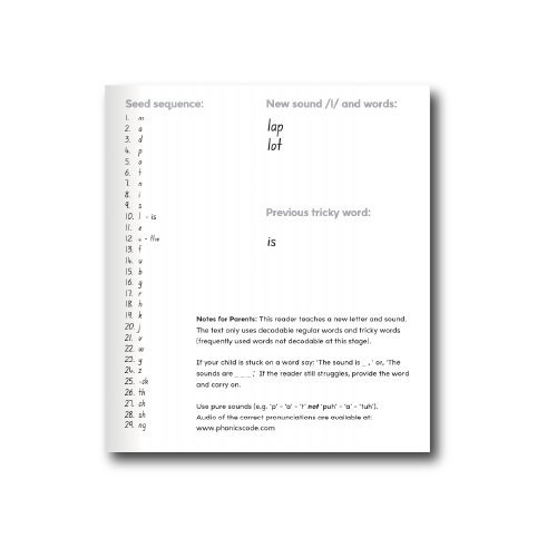 Decodable Book 10 /l/ – Smart Kids NZ
