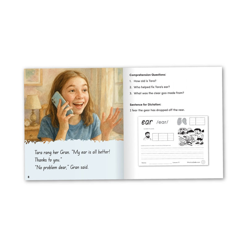 Decodable Book 71 - /ear/ – Smart Kids NZ
