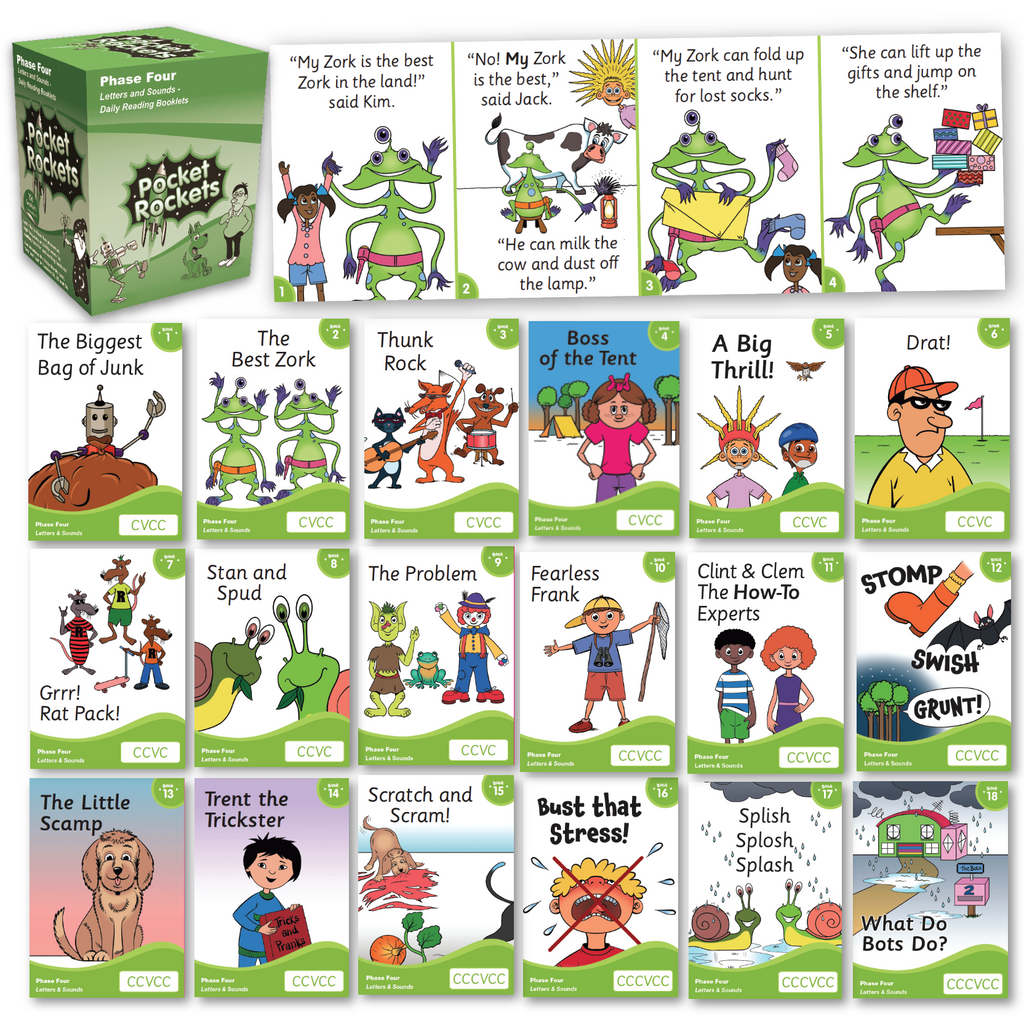 Structured Literacy - Letters & Sounds Pocket Rockets – Smart Kids NZ