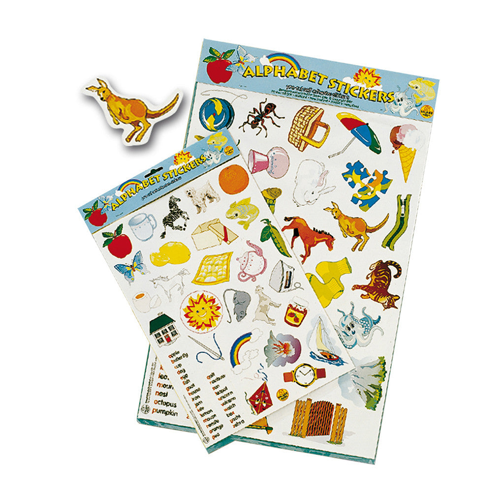 Alphabet Stickers (A3 size) -  Literacy