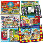 6 Memory Skills Board Games