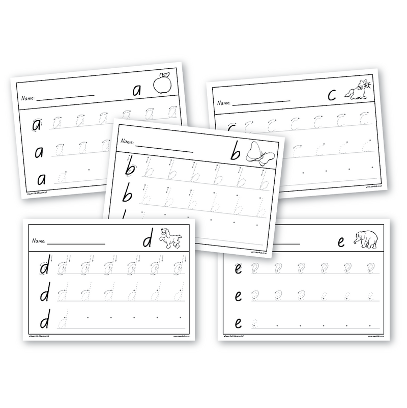 New Zealand Handwriting Sheets