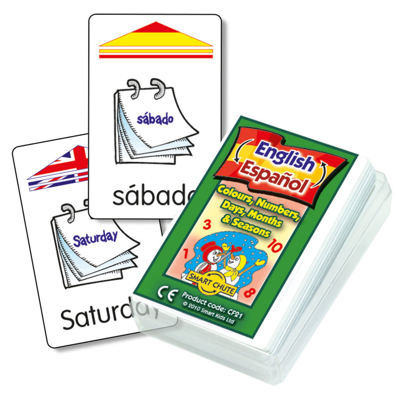 Spanish Basics Chute Cards