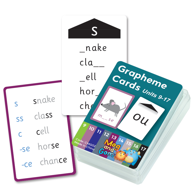 Grapheme Cards Units 9-17