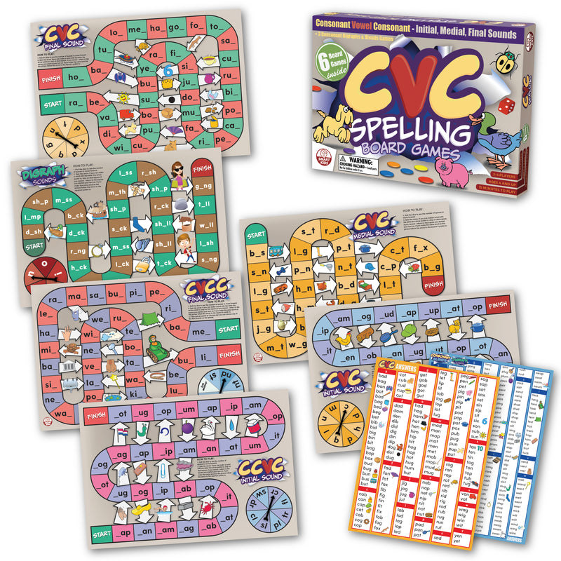 6 CVC Board Games