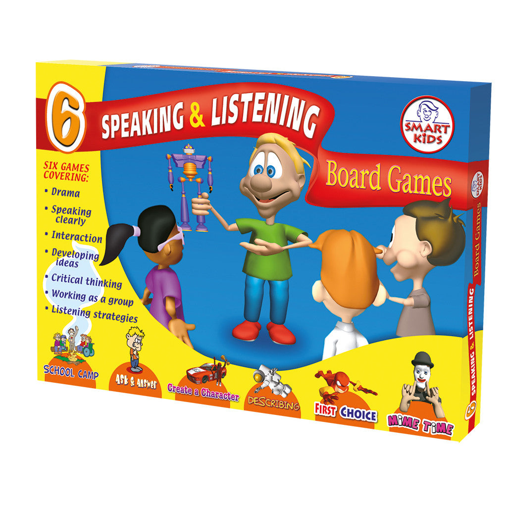 6 Speaking & Listening Board Games