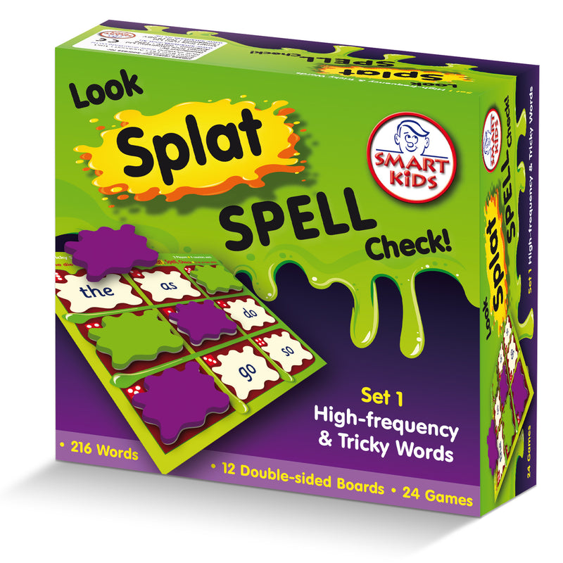 Look, Splat, Spell, Check Level 1