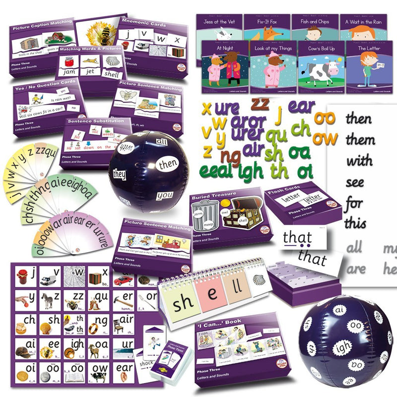 Letters & Sounds Phase 3 Premium Kit