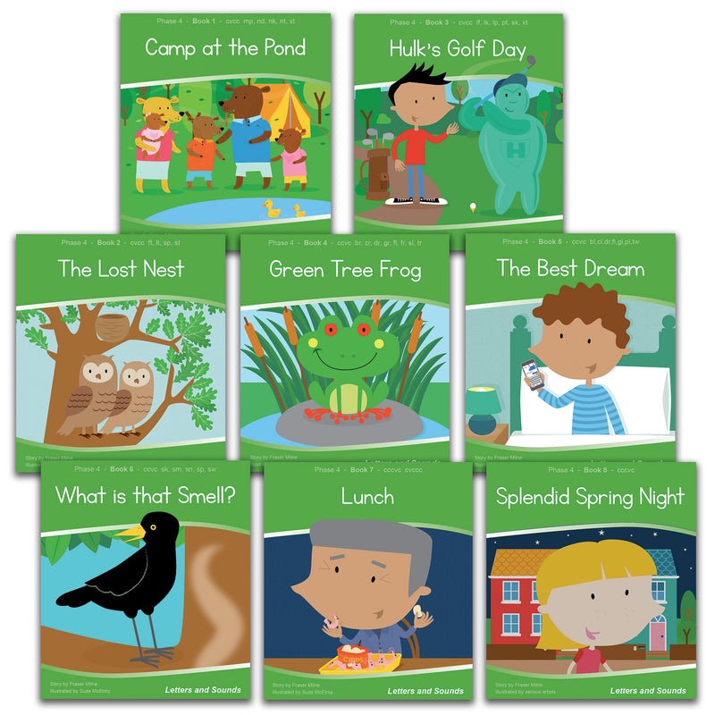 Phase 4 Fiction Decodable Readers x 6 Sets