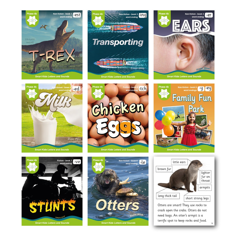 L&S Phase 4b Non-fiction Books