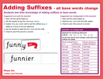 Suffix Strips -all words change