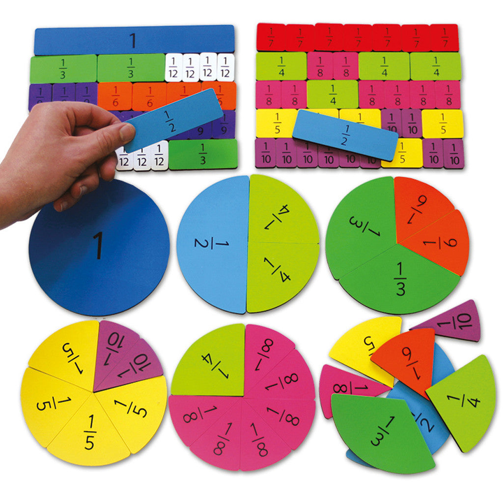 Magnetic Fractions Tiles