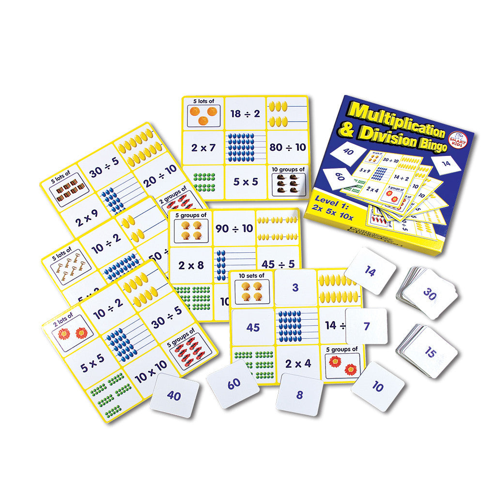 Multiplication & Division Bingo Level 1