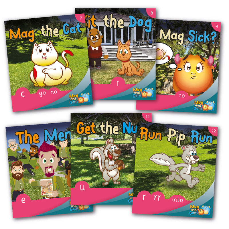 Mog and Gom Books Unit 2