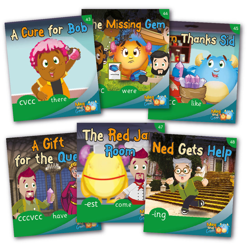 Mog and Gom Books Unit 8 (set of 36 books)