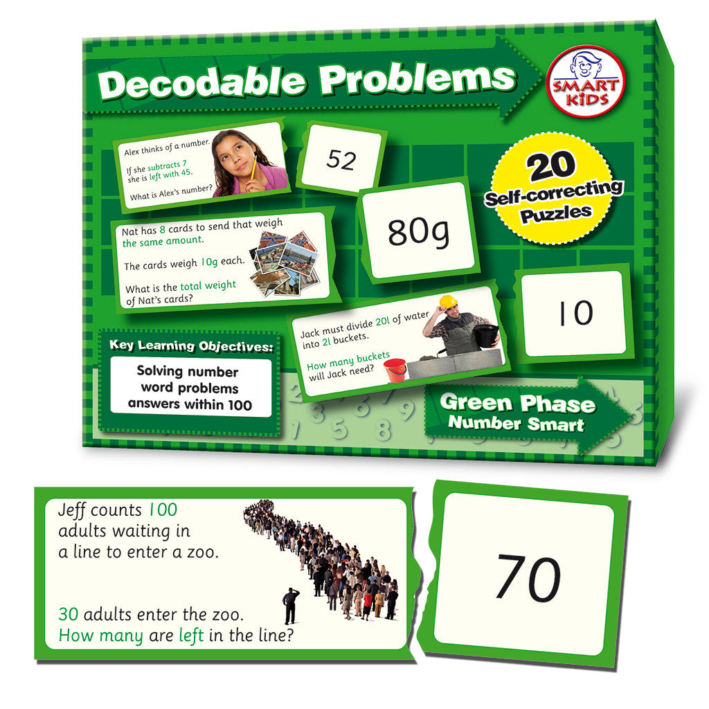 Decodable Word Problems to 100