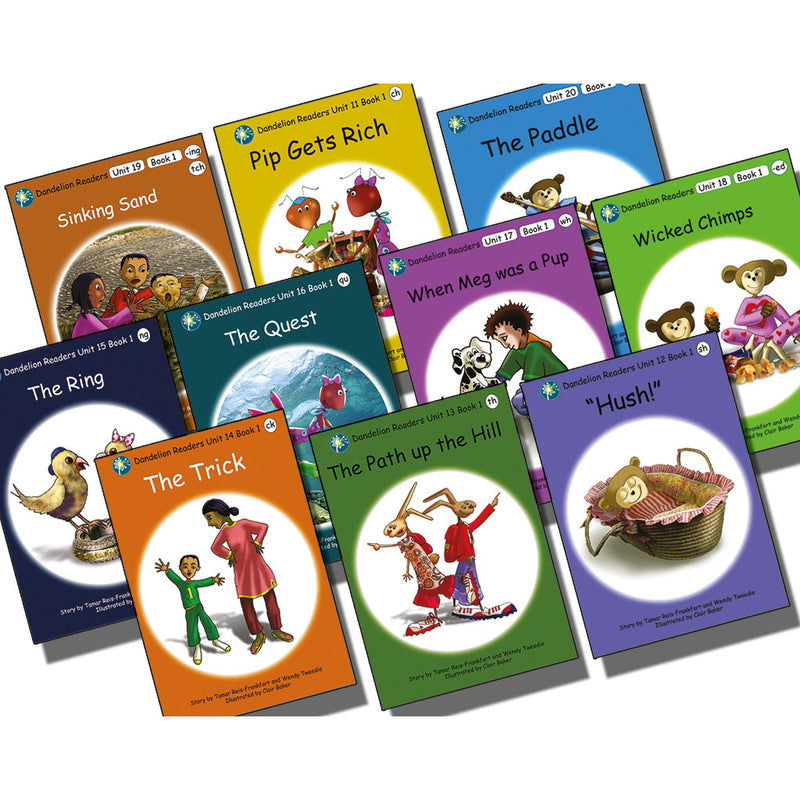 Dandelion Readers Book Pack Units 11-20 Series 1