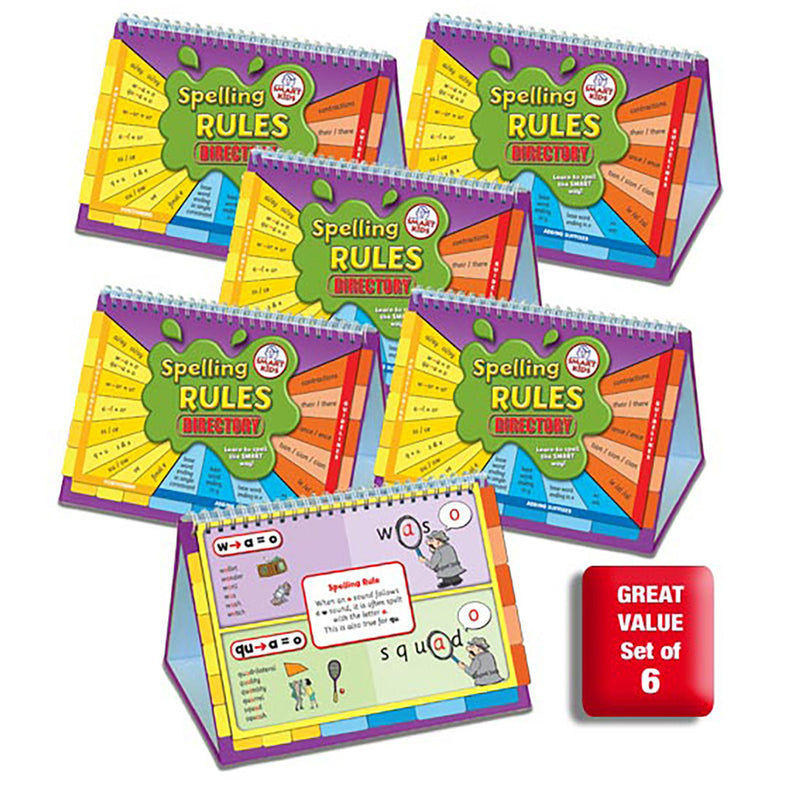 Spelling Rules Directory (6 Pack) SMART BUY!