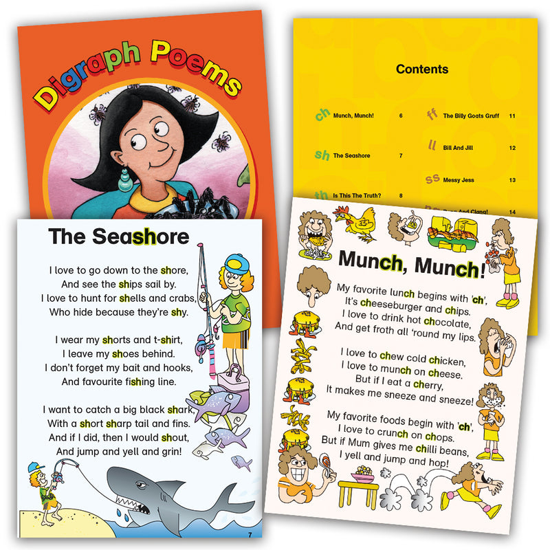 Digraph Poems Book