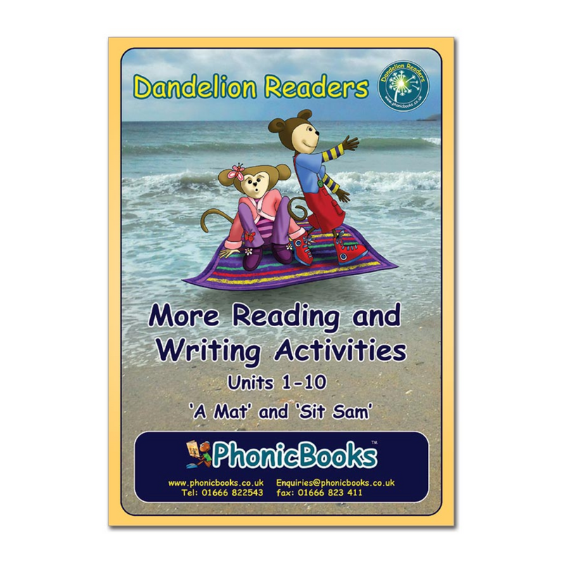 Dandelion Readers, Sets 2 & 3, Units 1-10 Reading & Writing Activities
