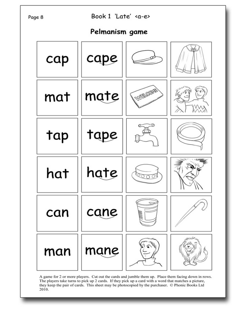 Split Vowel Spelling Workbook