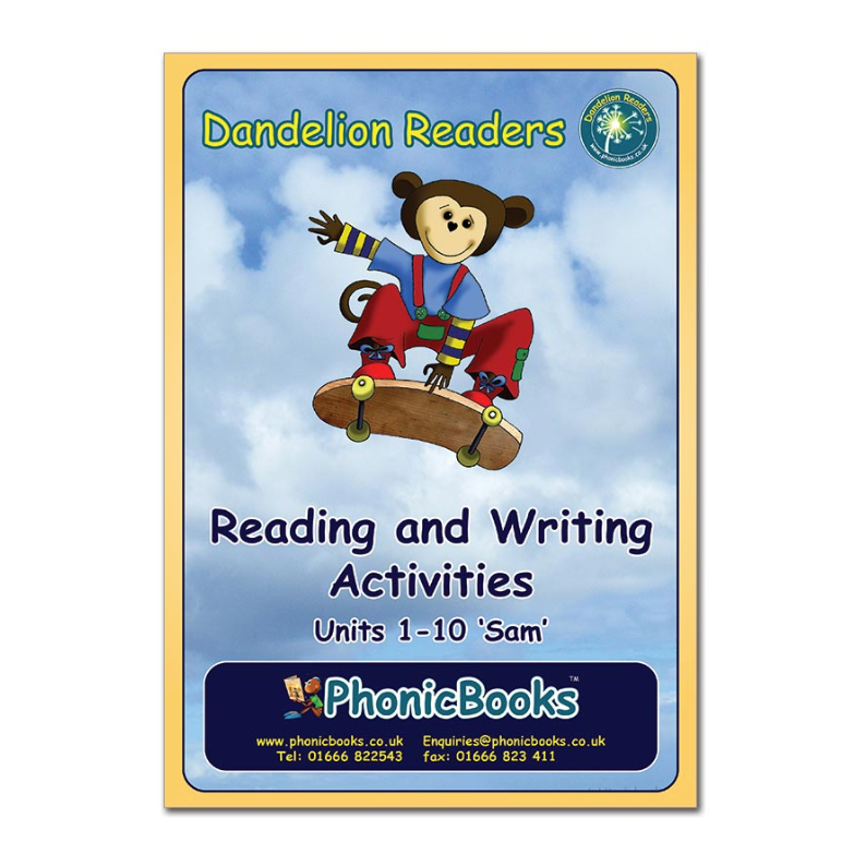 Dandelion Readers, Set 1 Units 1-10 ‘Sam’ Reading & Writing Activities